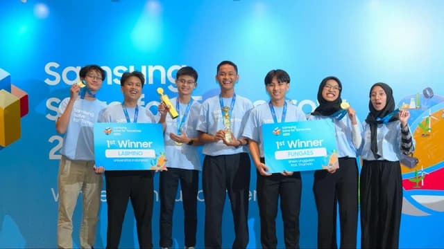 1st Place + People's Choice, Samsung Solve for Tomorrow Indonesia